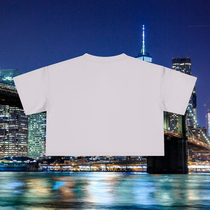 NY Subway Grafitti Women's Crop Tee