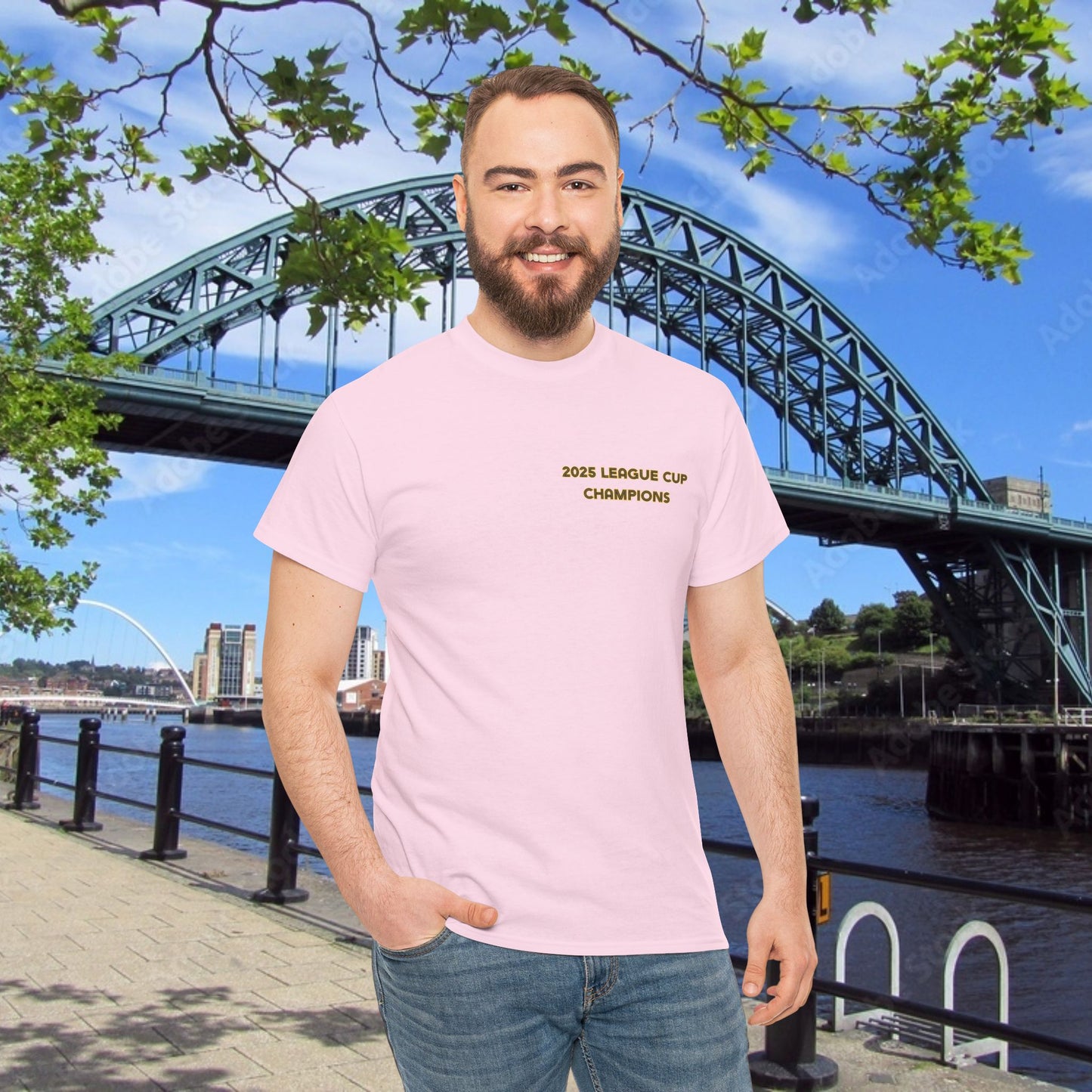 Newcastle Cup Champions Crest Tee