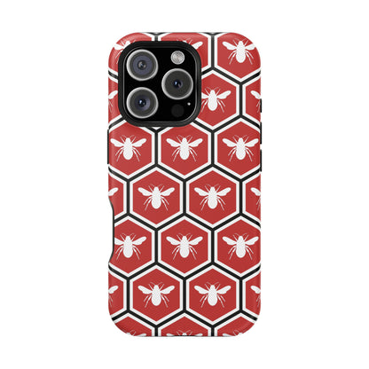 Honeycomb Bee Impact-Resistant Phone Case