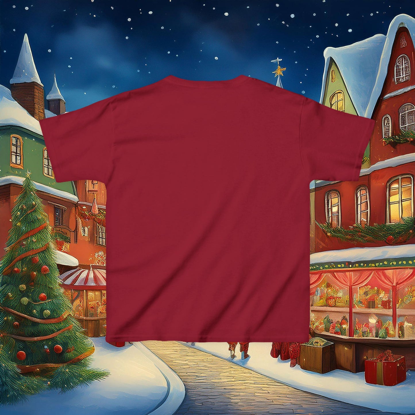 Christmas Raccoon Kids Tee