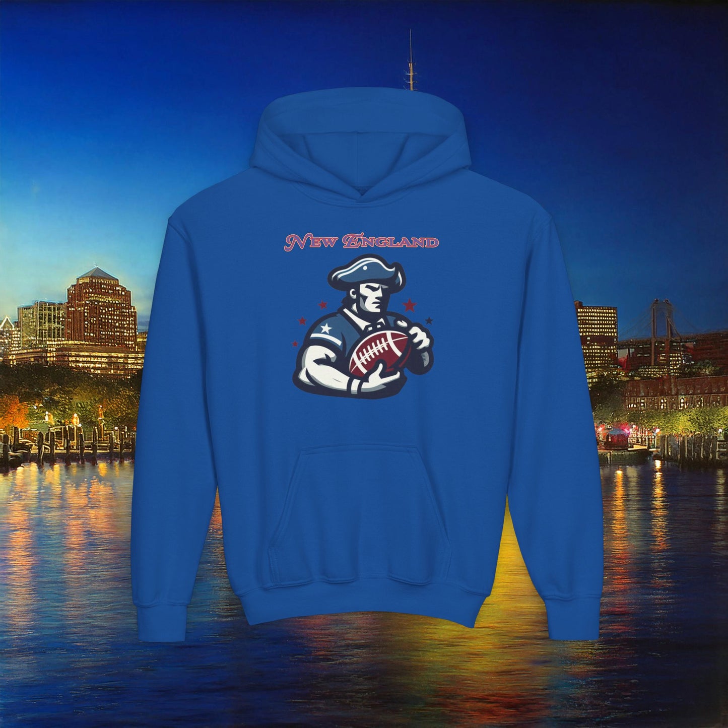 New England Football Youth Hoodie