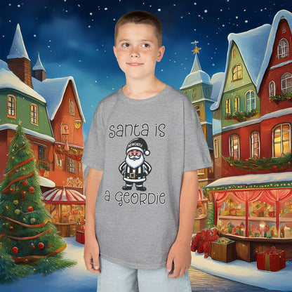 Santa Is A Geordie Kids Tee