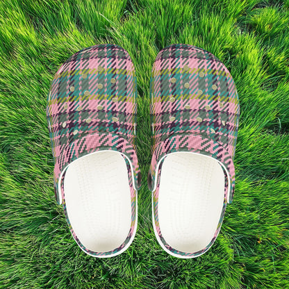 Spring Plaid Kid's Foam Clogs