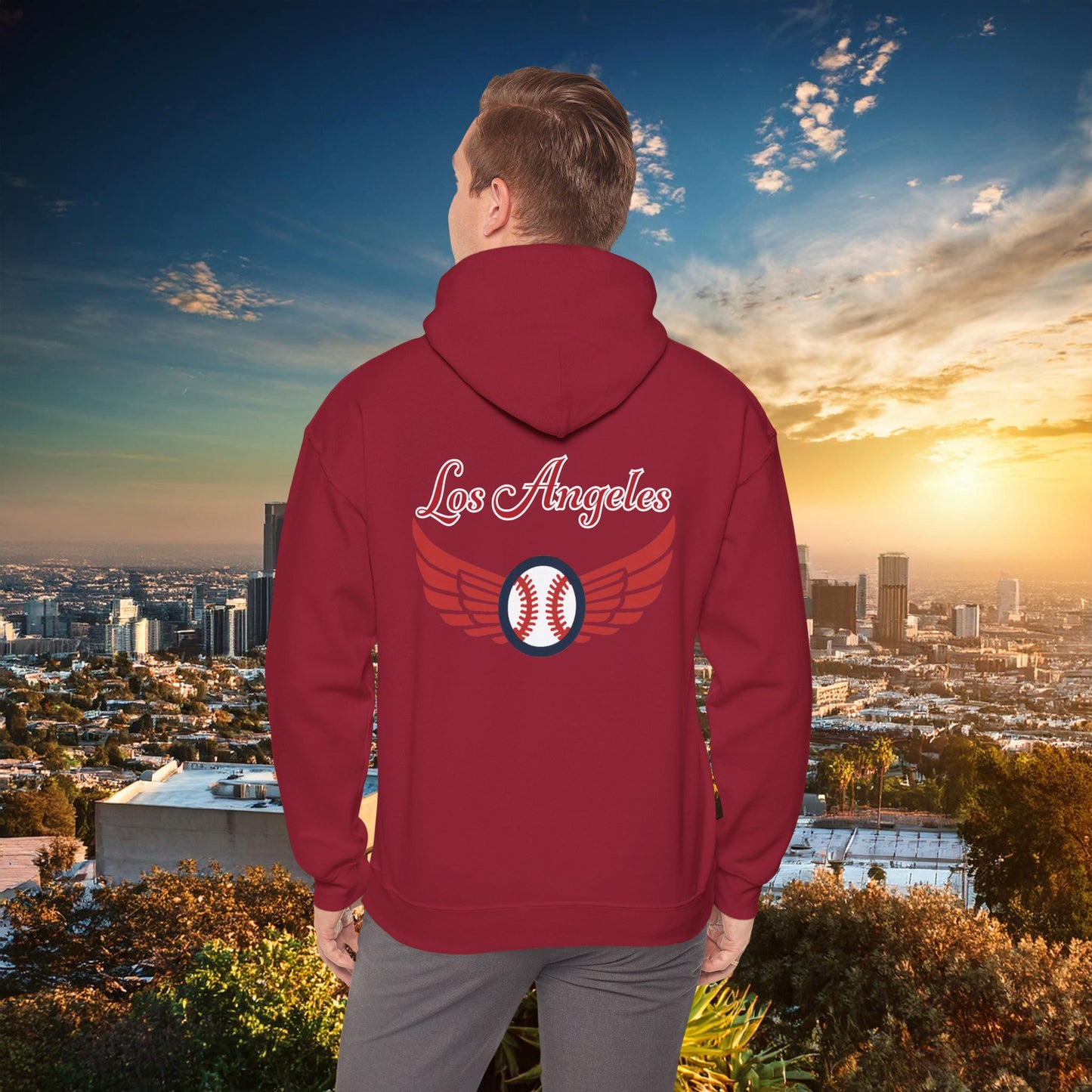 LA Angels Baseball Hoodie