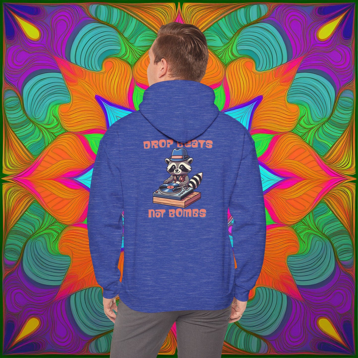 "Beats Not Bombs" Peace Hoodie