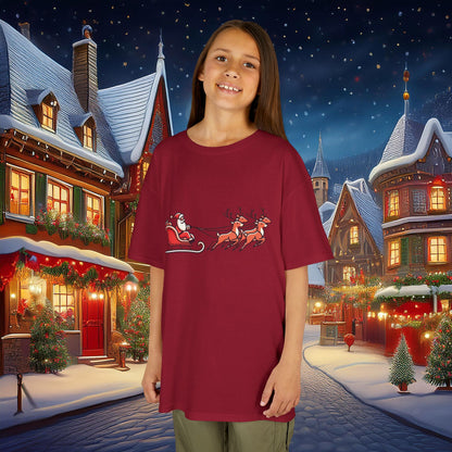 Santa's Sleigh Kids Tee