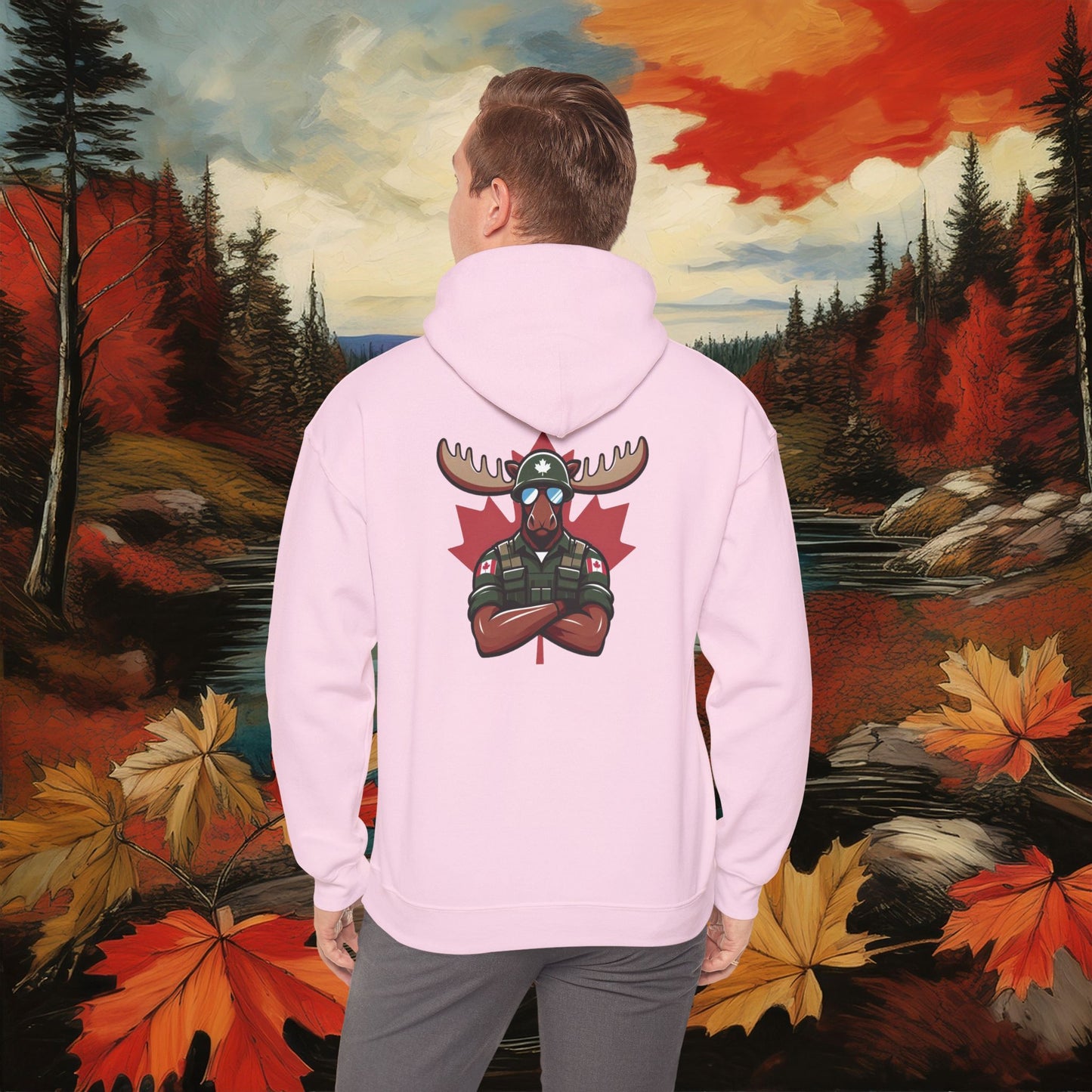 Canadian Moose "Antlers Up" Hoodie