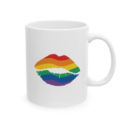 Rainbow Kiss Mugs (11oz/15oz)