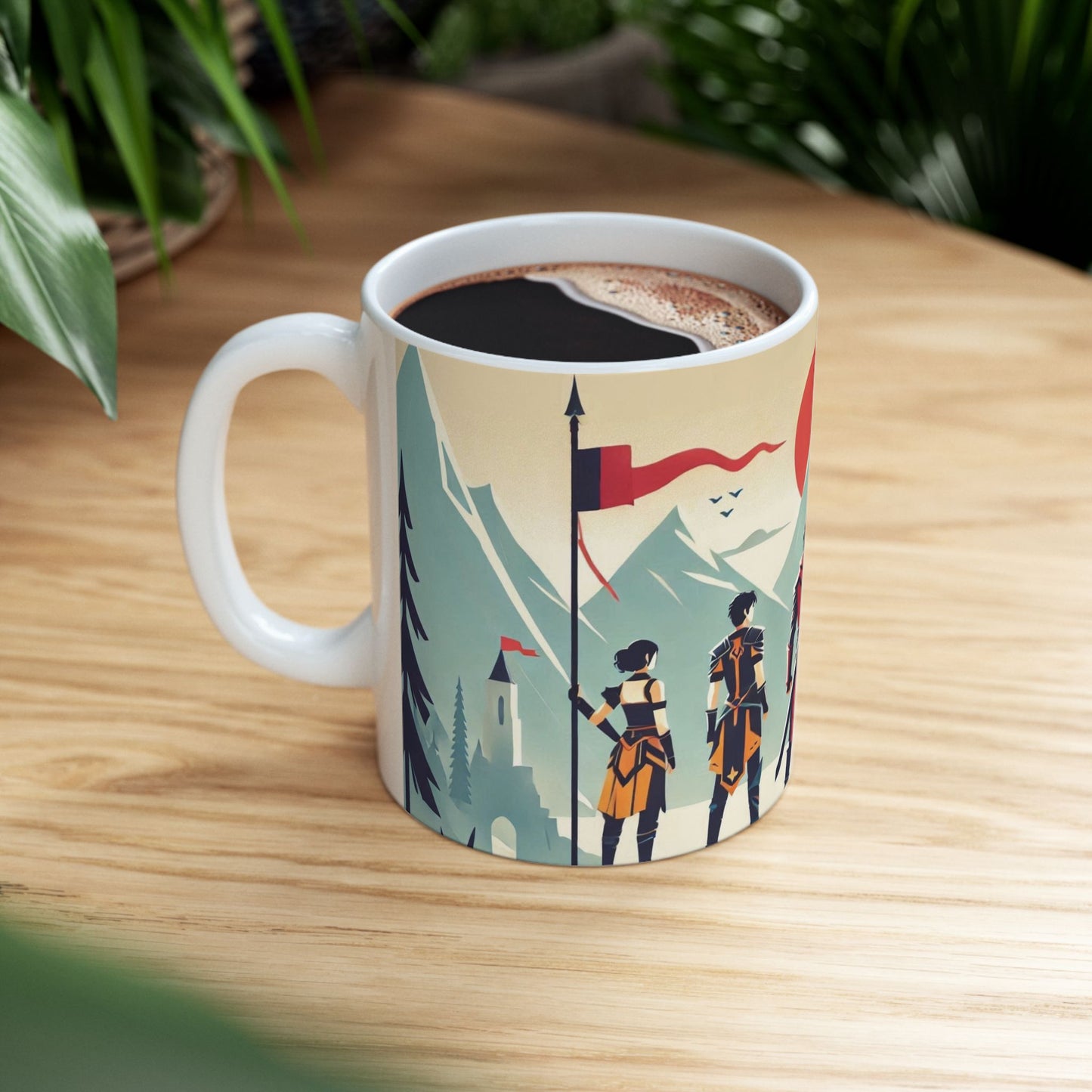 Frostback Mountains Ceramic Mugs (11oz\15oz)