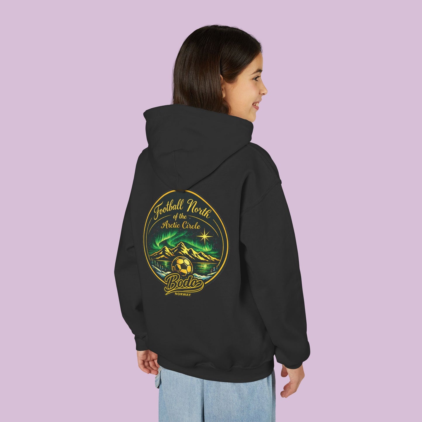 Bodø "North of the Arctic Circle" Youth Hoodie