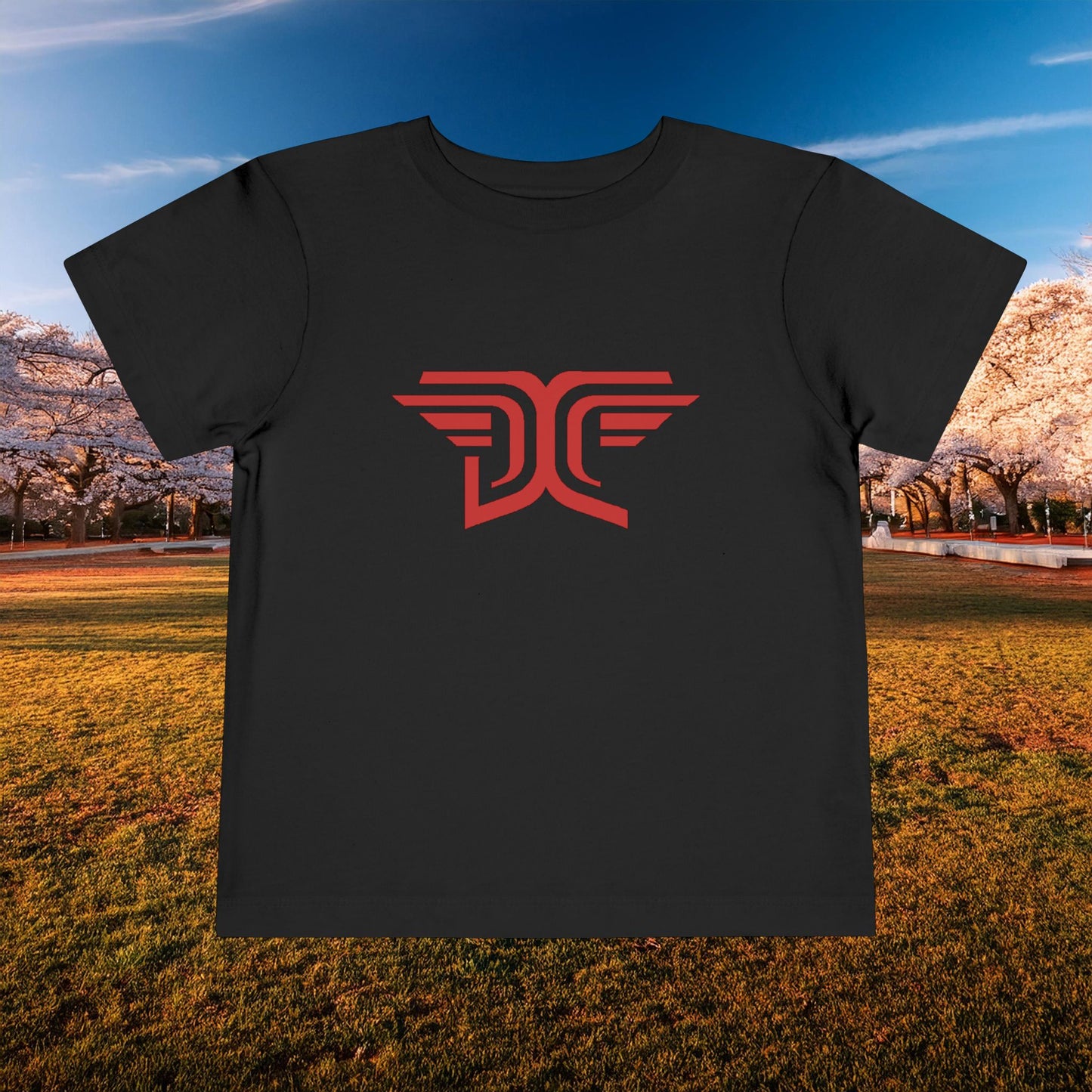 Winged DC Toddler Tee
