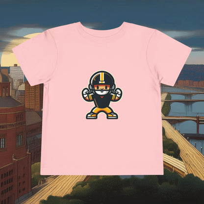 Mini Pittsburgh Football Player Toddler Tee