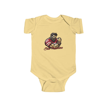 San Francisco Football Fan Infant Bodysuit