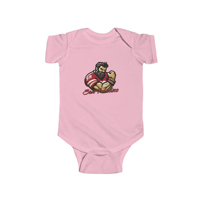 San Francisco Football Fan Infant Bodysuit