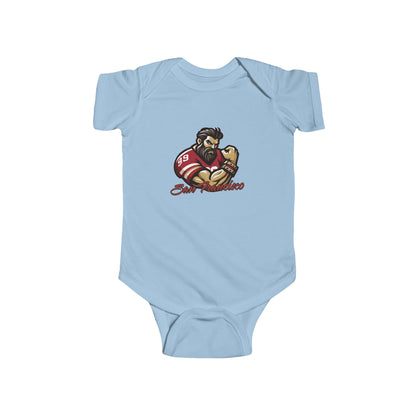 San Francisco Football Fan Infant Bodysuit
