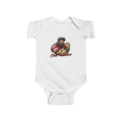 San Francisco Football Fan Infant Bodysuit