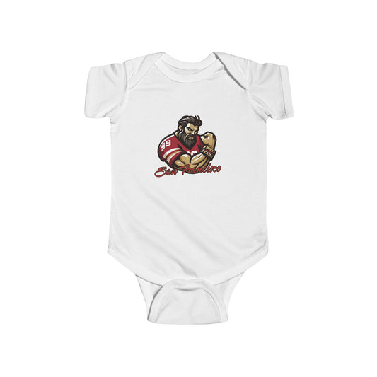 San Francisco Football Fan Infant Bodysuit