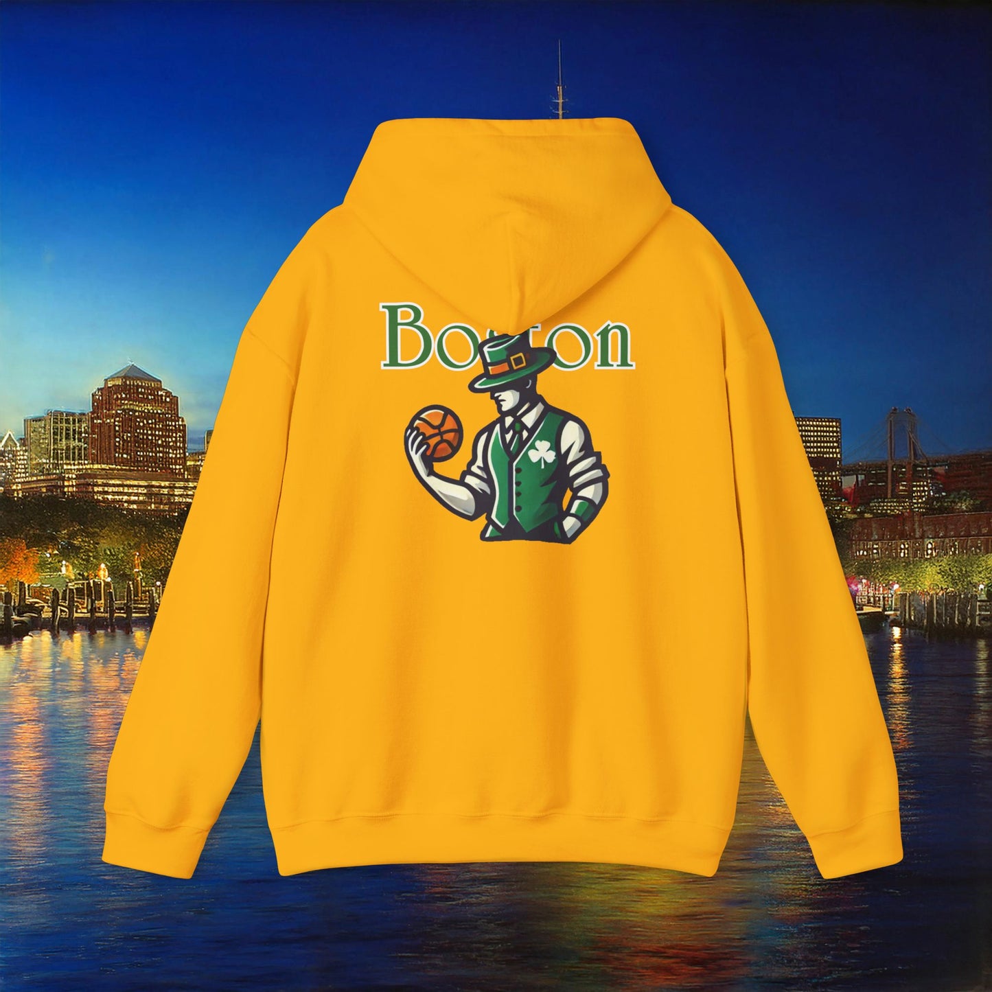 Boston Basketball Hoodie