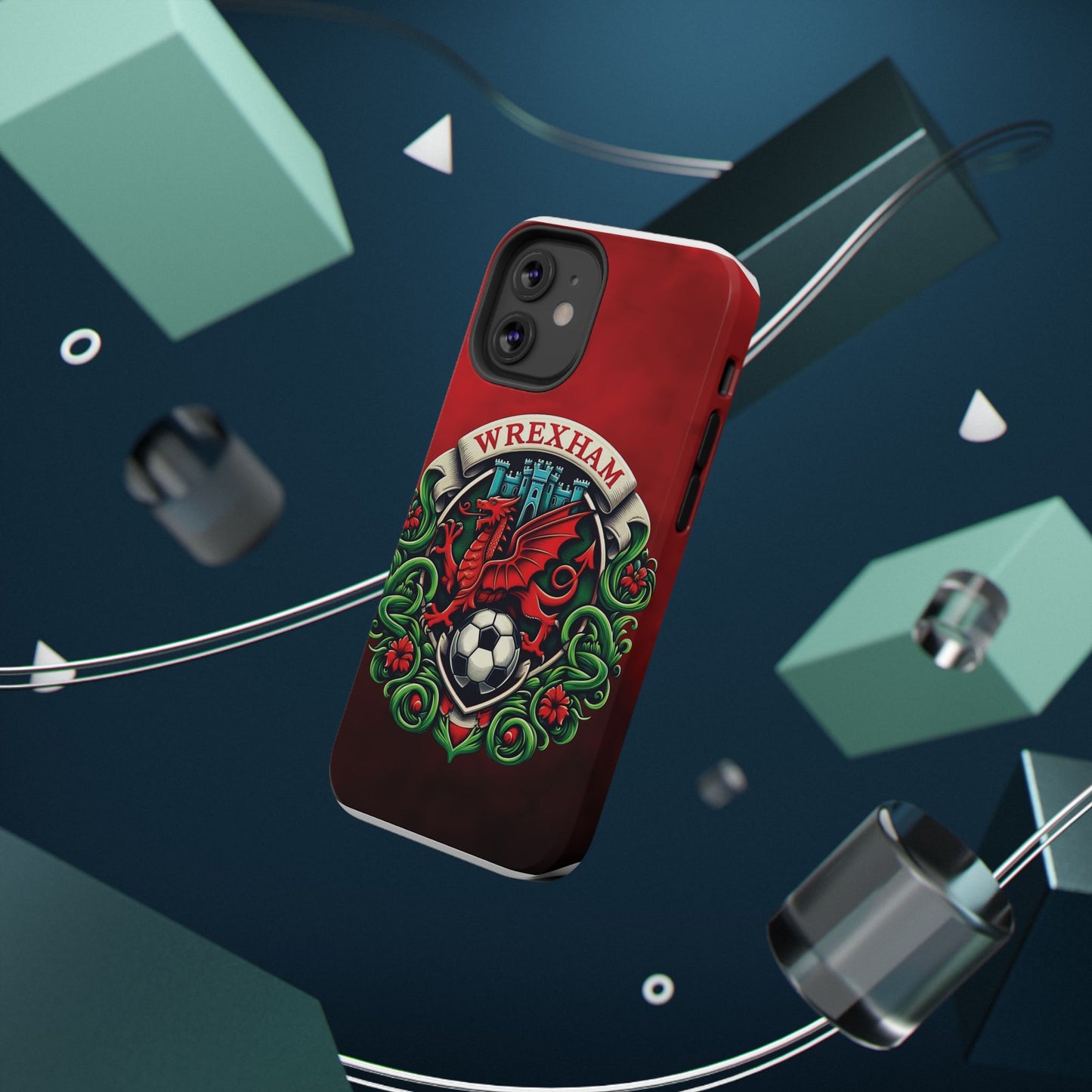 Wrexham Crest Impact-Resistant Cases