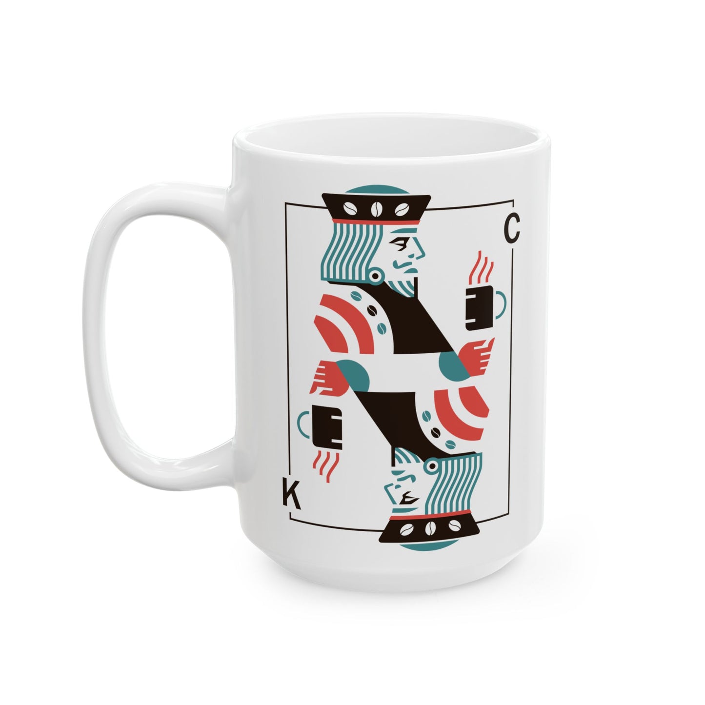 King of Coffee Ceramic Mug (11oz, 15oz)