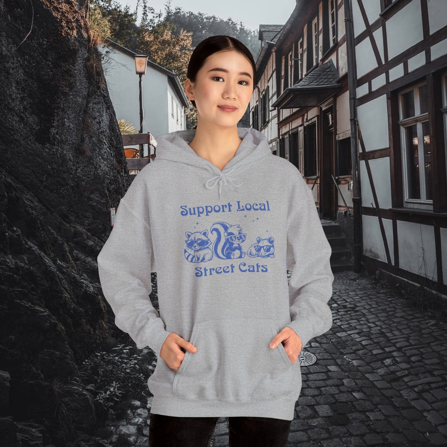 Support Local Street Cats Hoodie