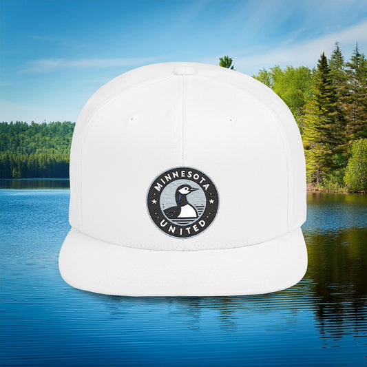 Minnesota United Crest Flat Bill Snapback
