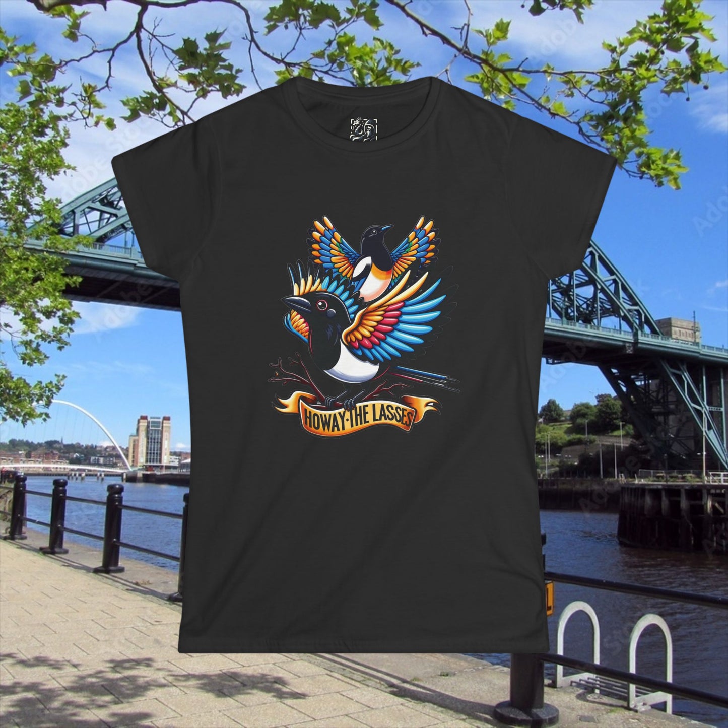 Newcastle United Howay the Lasses Tee (Twin Mags)