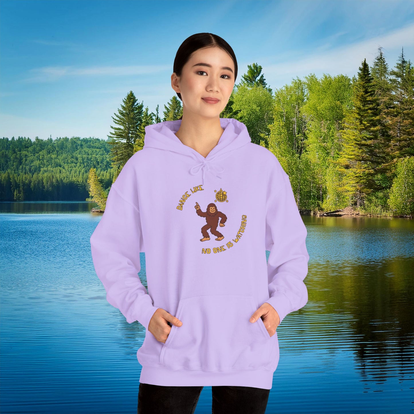 Bigfoot "Dance Like No One Is Watching" Hoodie