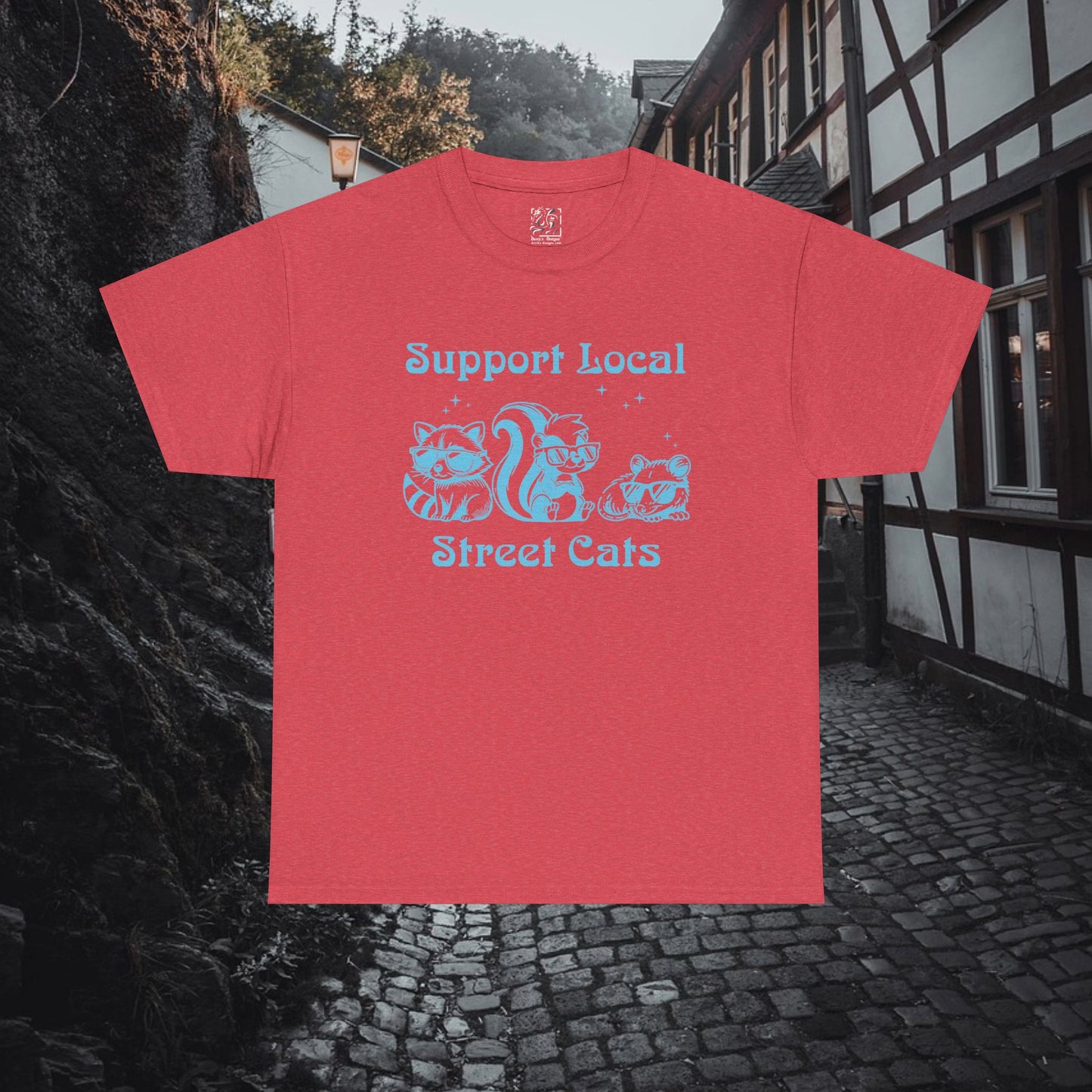 Support Local Street Cats Tee