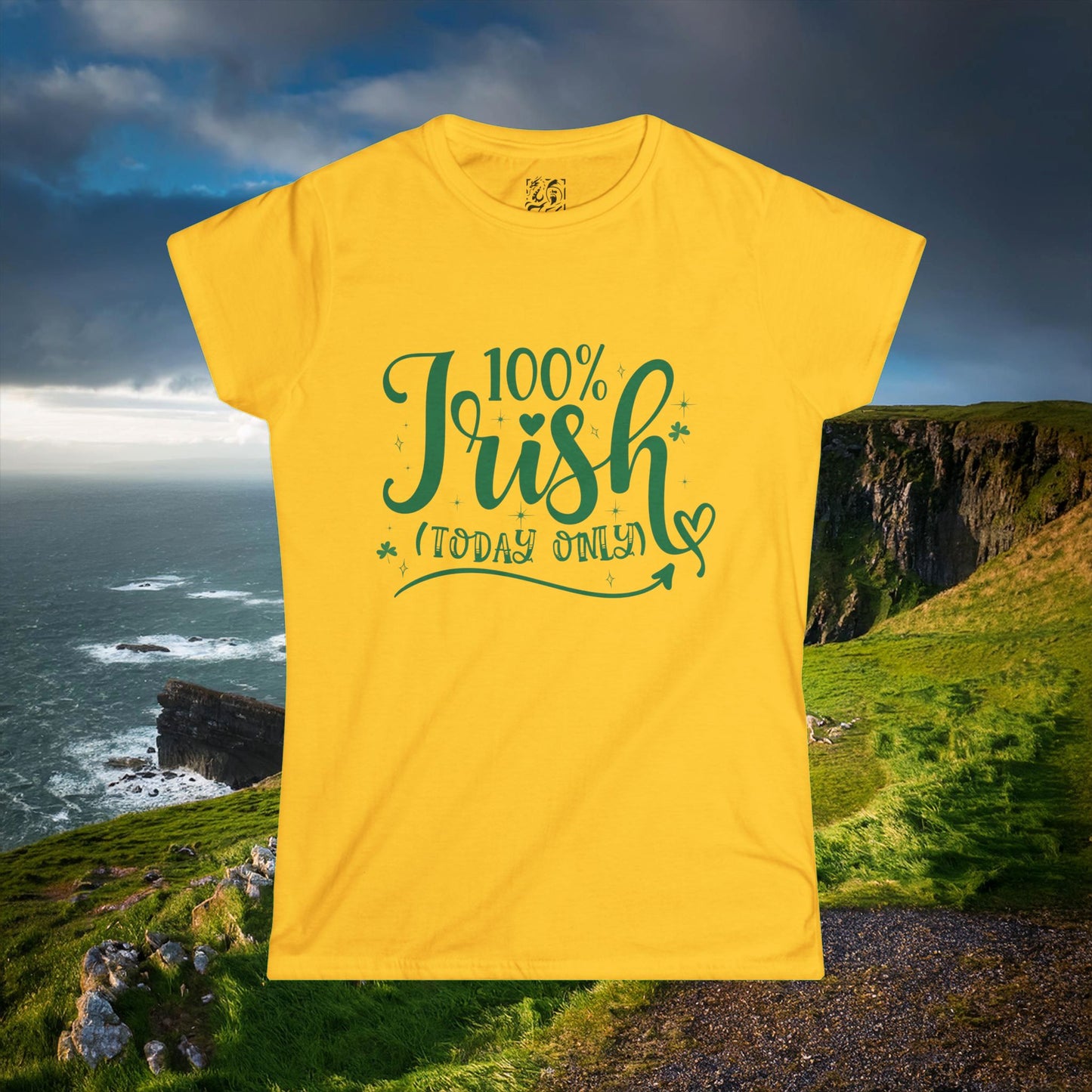 100% Irish Women's Softstyle Tee