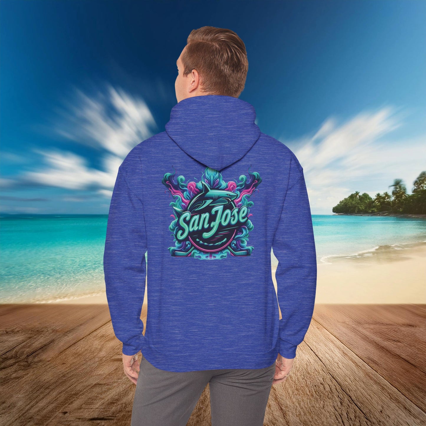 San Jose Hockey Neon Hoodie