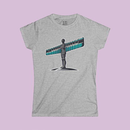 Angel of the North Women's Softstyle Tee