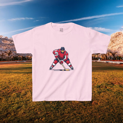 Washington Hockey Player Kids Tee