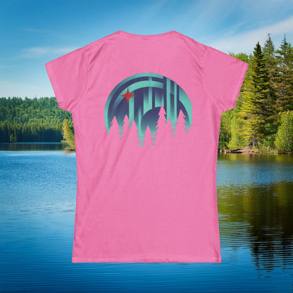 Minnesota Polar Lights Women's Softstyle Tee
