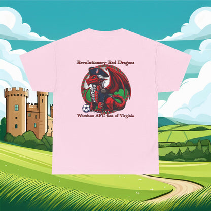 Revolutionary Red Dragons Front & Back Logo Tee