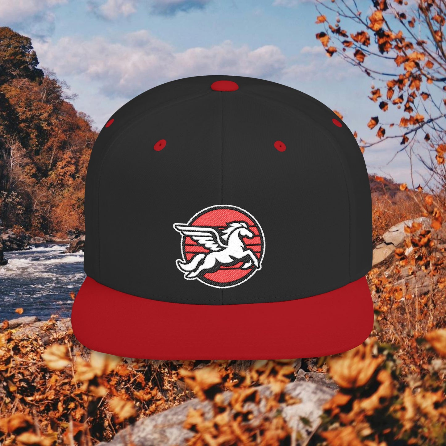 Loudoun Pegasus Flat Bill Snapback