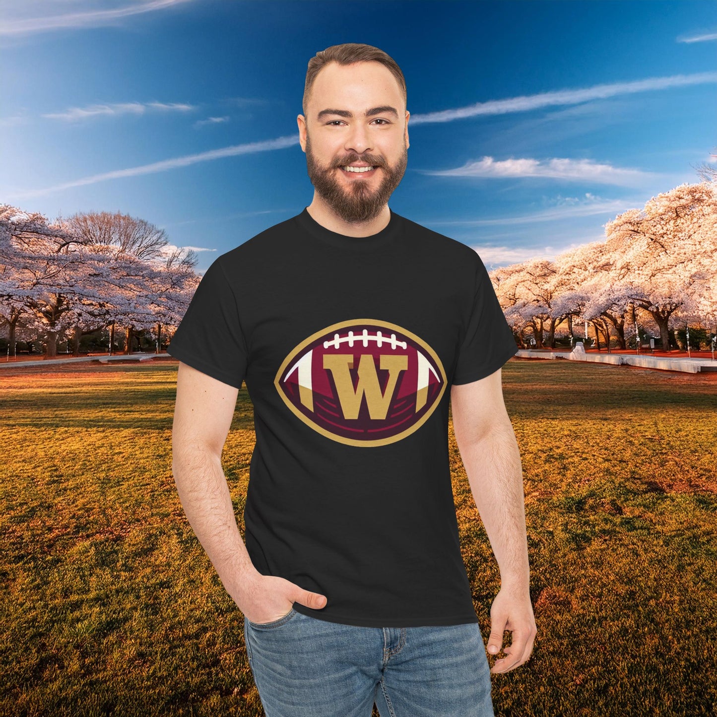 Washington Football Logo Tee