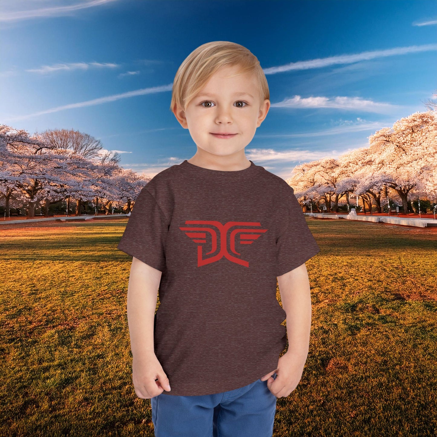 Winged DC Toddler Tee