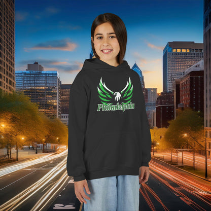 Philadelphia Eagle Logo Youth Hoodie