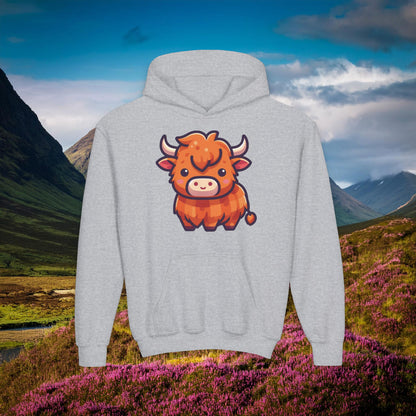 Highland Coo Youth Hoodie