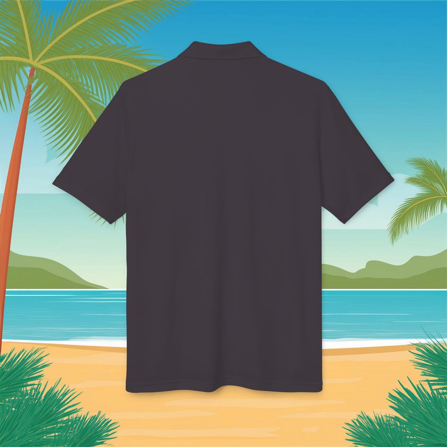 Miami Leaping Marlin adidas Performance Polo