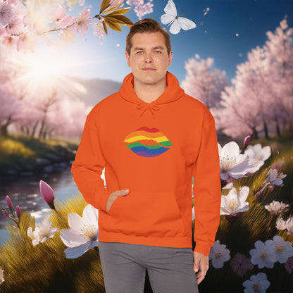 Rainbow Kiss Unisex Hoodie