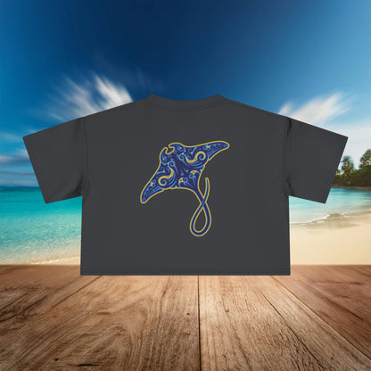 Manta Ray Women's Crop Tee