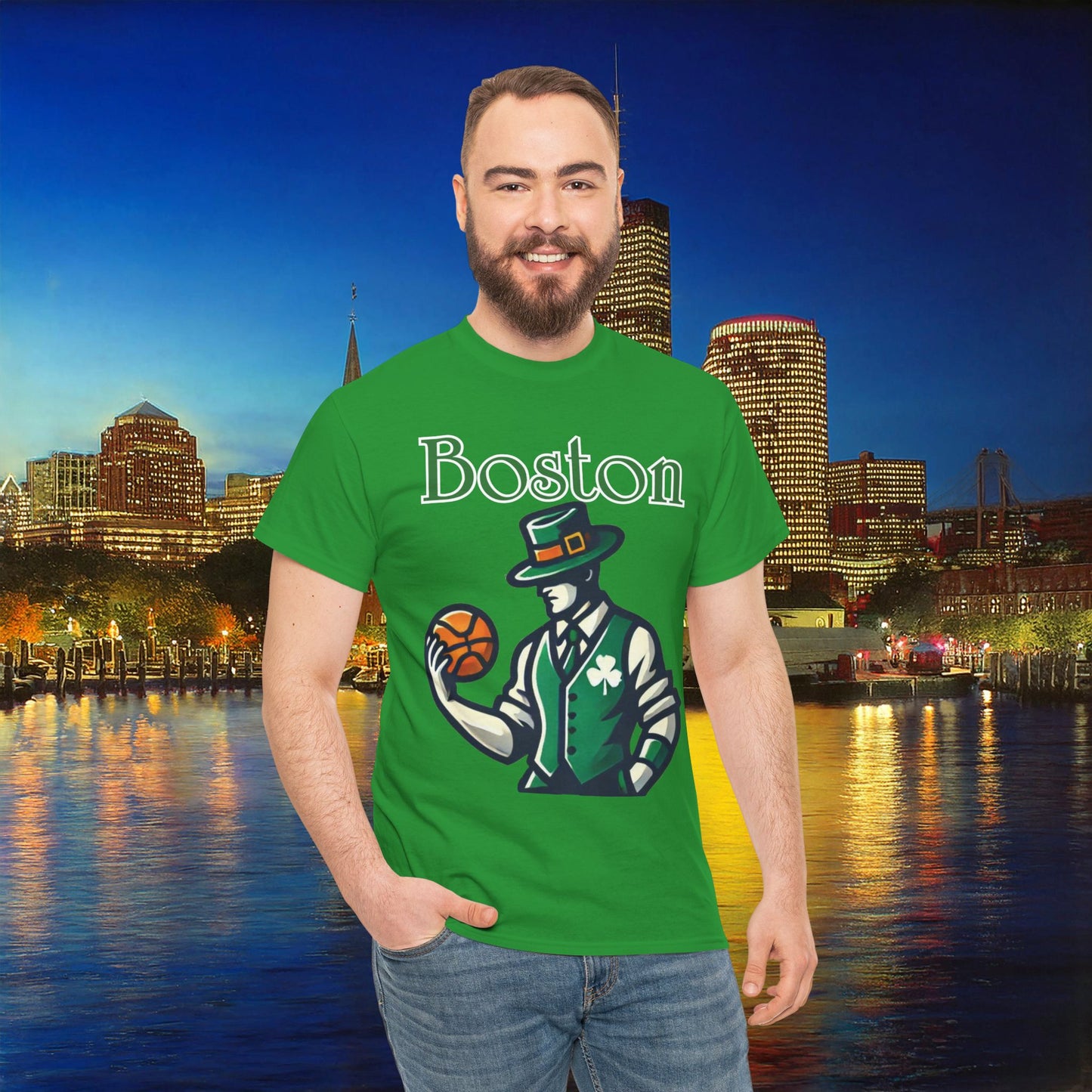 Boston Basketball Tee