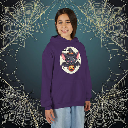 Trick or Treat Bat Youth Hoodie