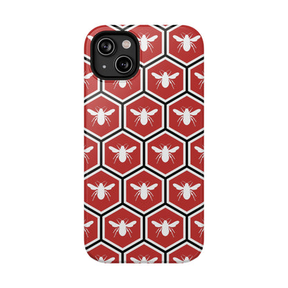 Honeycomb Bee Impact-Resistant Phone Case
