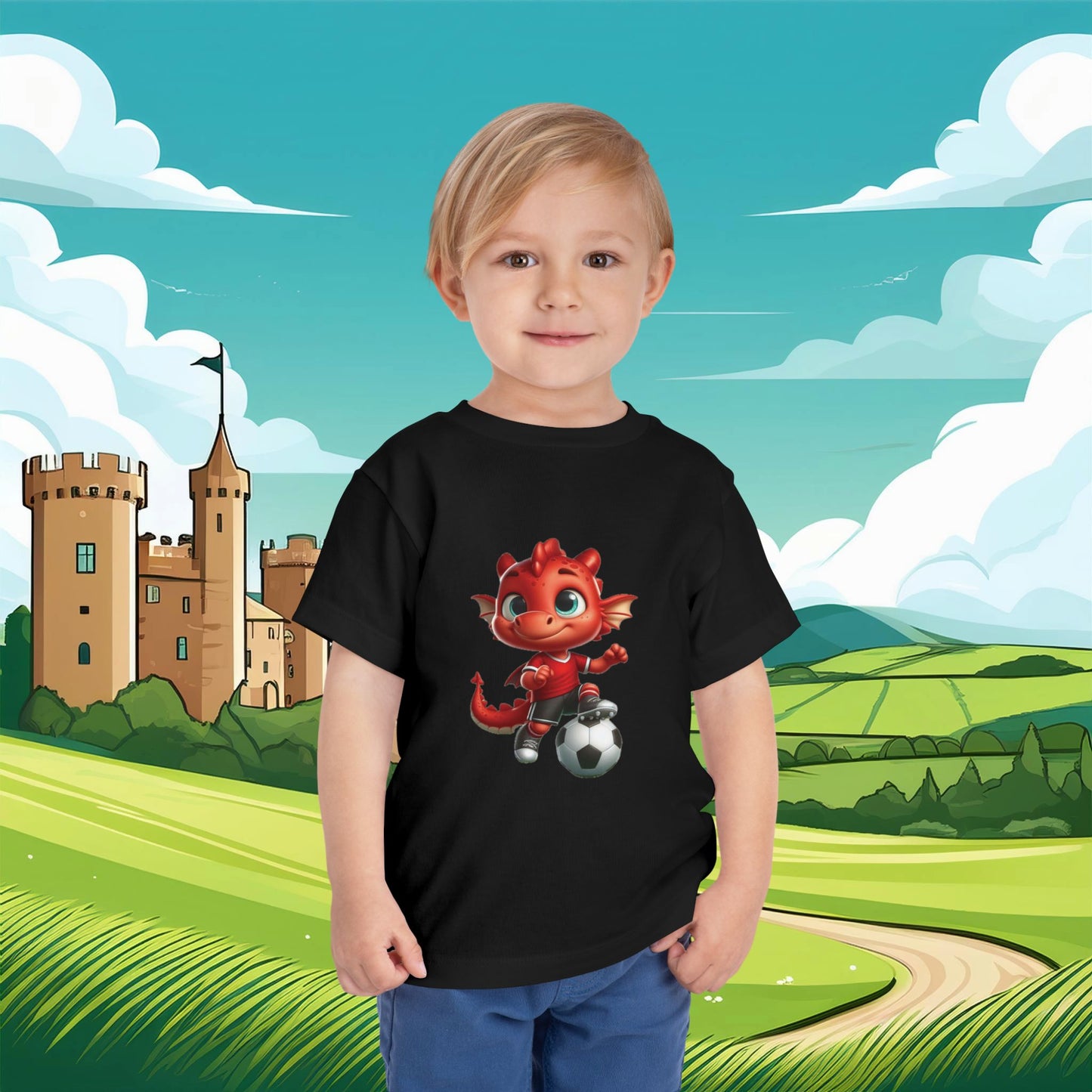 Wrexham Little Red Dragon Toddler Tee