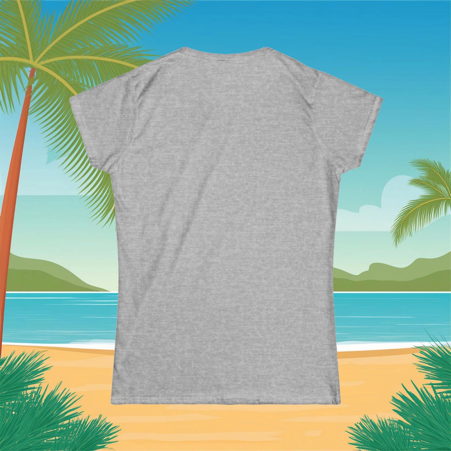 Miami Little Dolphin Women's Softstyle Tee