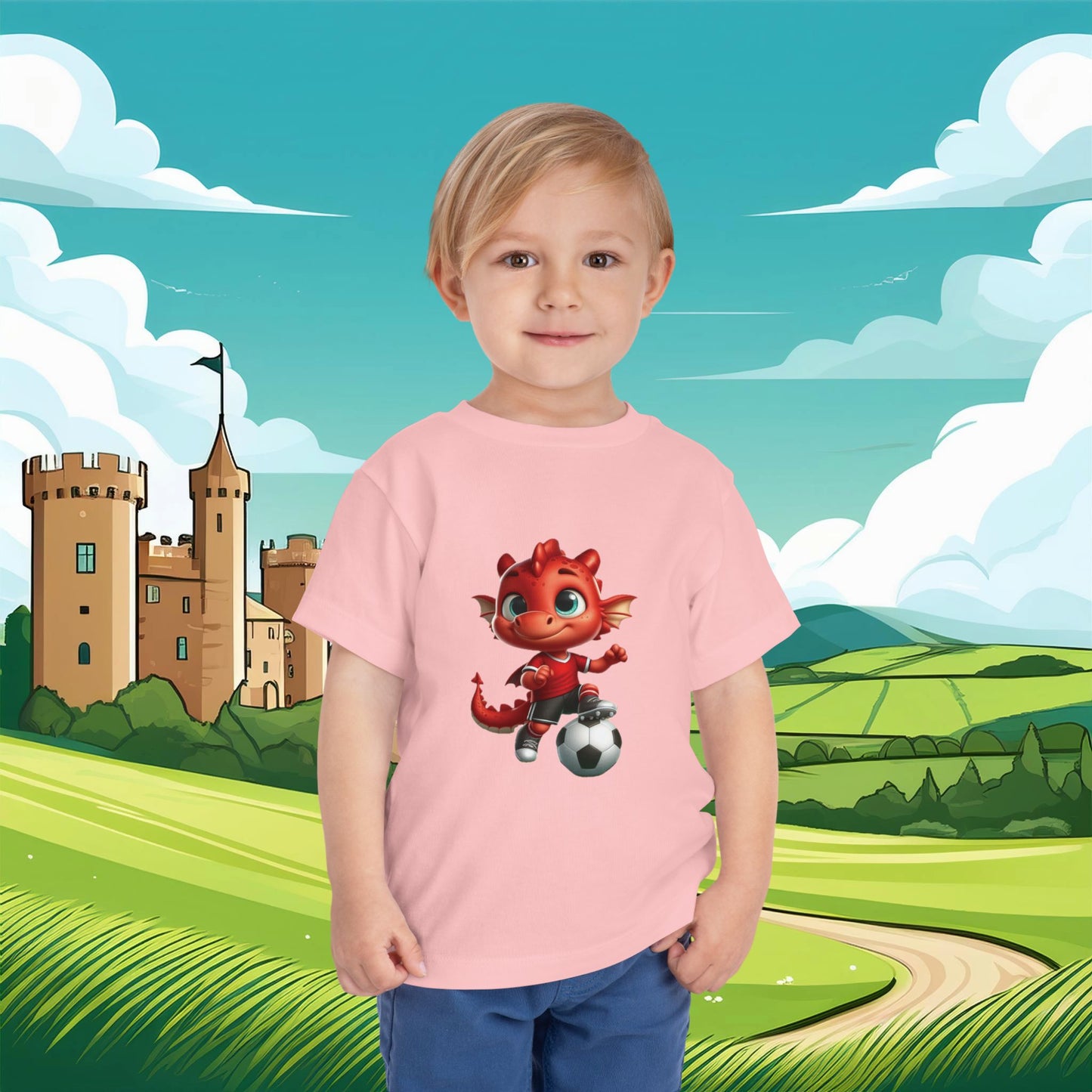 Wrexham Little Red Dragon Toddler Tee