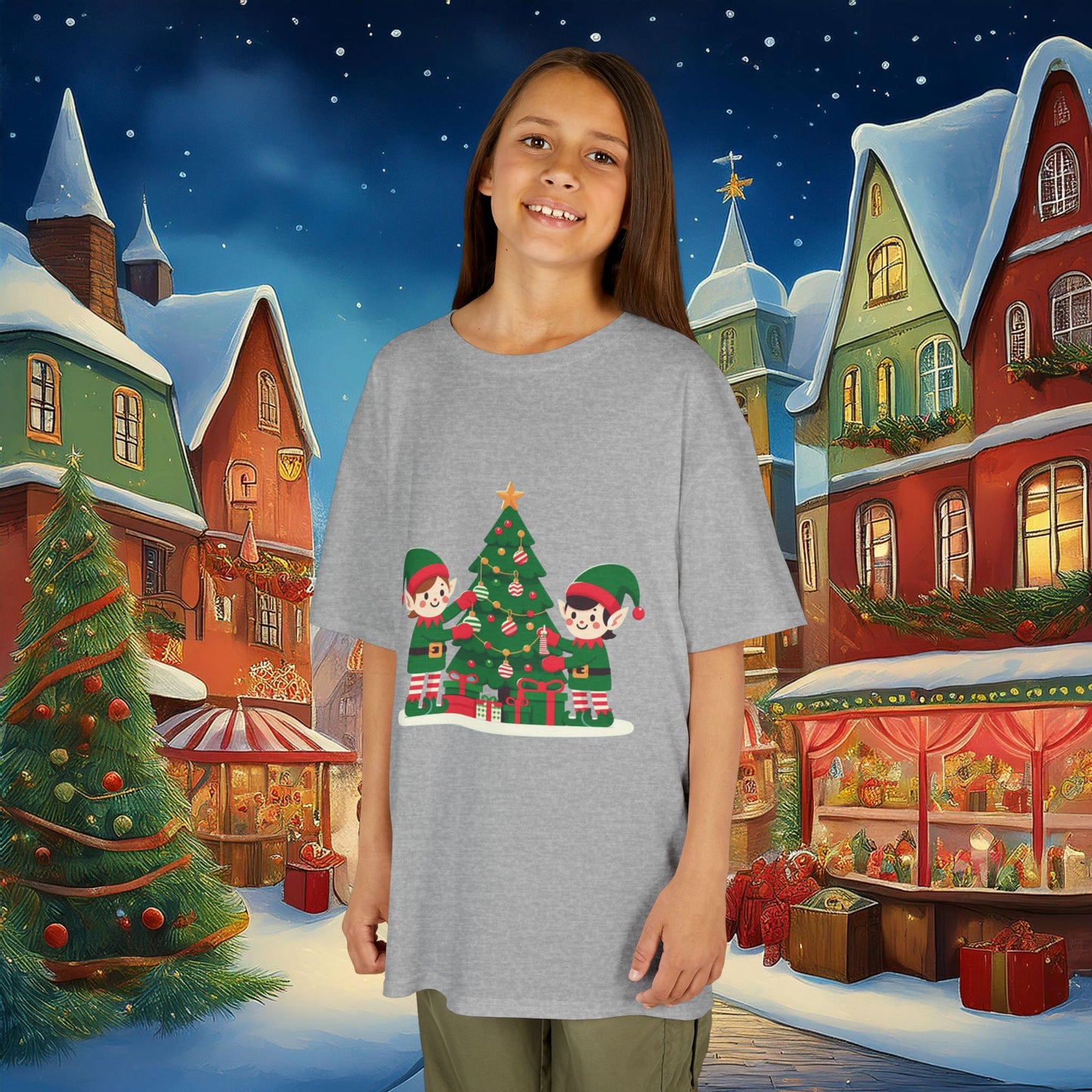 Christmas Elves Kids Tee
